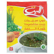سوپ نیمه آماده سبزیجات الیت