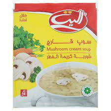 سوپ نیمه آماده قارچ الیت