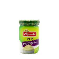 سس مایونز شیشه  مهرام 240 گرمی