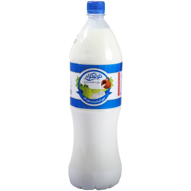 دوغ خوشگوار با طعم نعنا 1.5 لیتری
