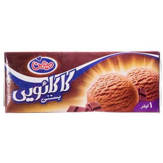 بستنی 1 لیتری شکلات