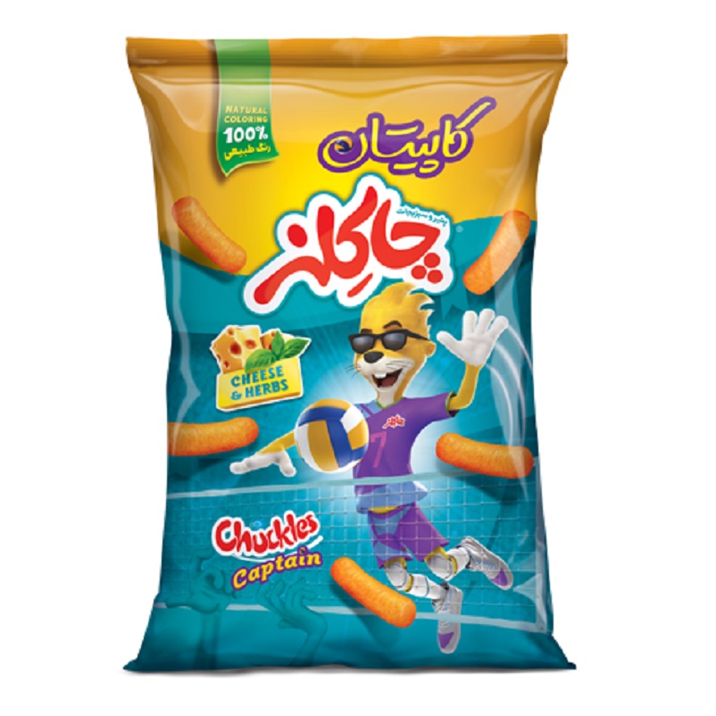 اسنک کاپیتان پنیر سبزی 65 گرمی